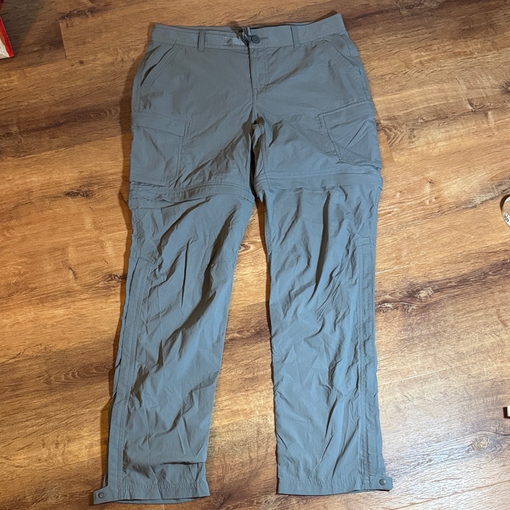 REI Coop women’s size 10 Gray Convertible Pants